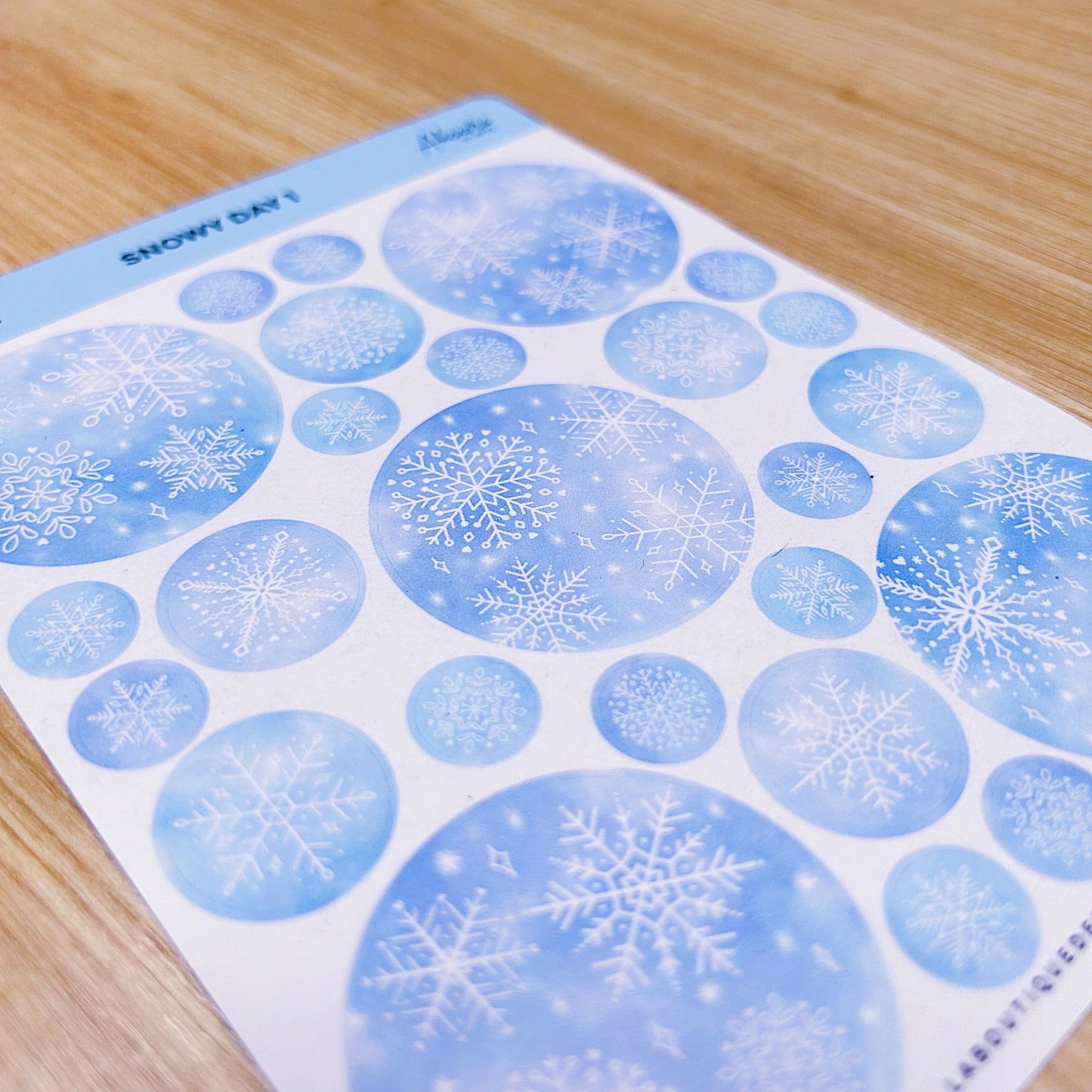 Snowy day - Stickers - Image 3