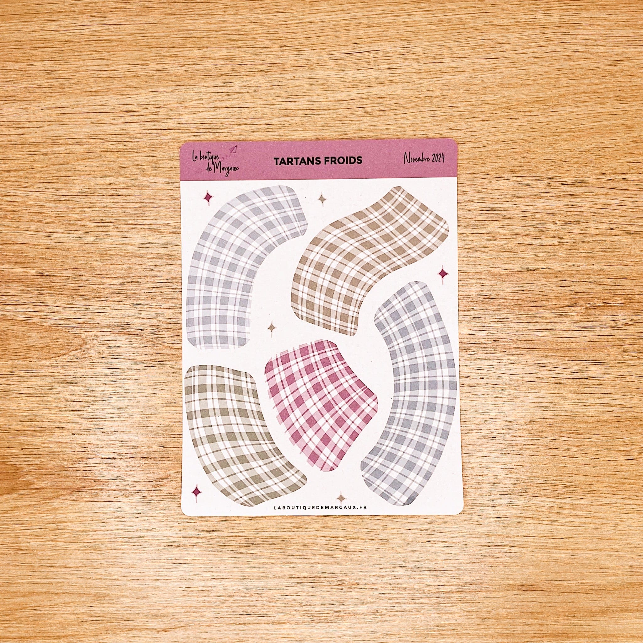 Tartans froids - Stickers