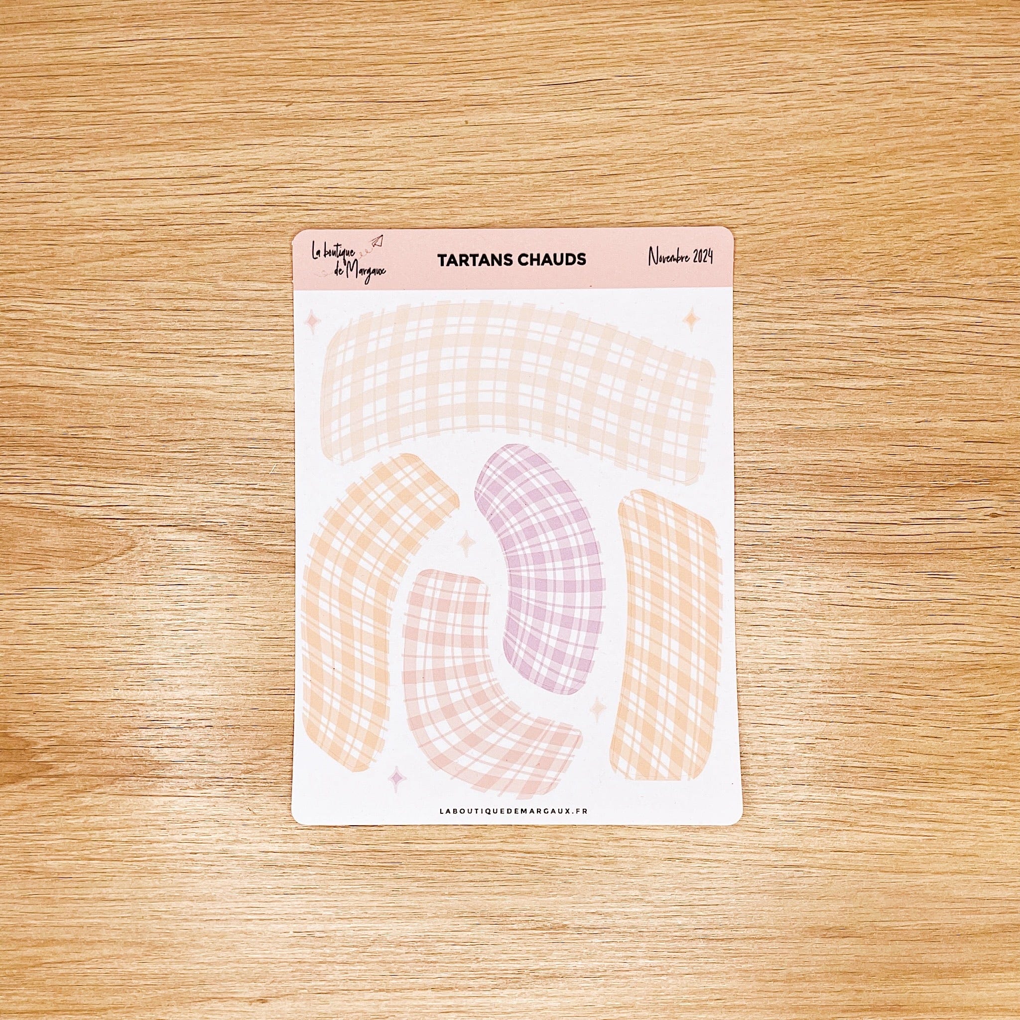 Tartans chauds- Stickers